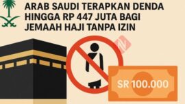Jemaah Haji Ilegal Akan Didenda Hingga Rp 447 Juta, Berikut Rincian Lengkapnya