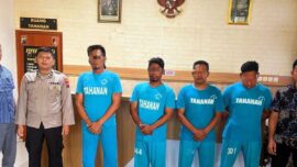 Empat Anggota Ormas GRIB Jaya Ditangkap Polisi, Diduga Rusak dan Curi Aset PT KAI