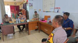 Kapolsek Jatinegara Kompol Samsono, SH., MH menggelar kegiatan sambang dan silaturahmi Kamtibmas