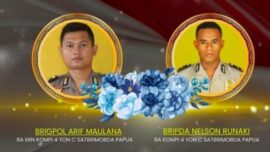 Dua Brimob Gugur Diserang KKB di Papua, ini Identitas Korban