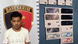 Lapak Anak Ogi Sidrap Dibobol Maling, 11 Unit iPhone Raib, Pelaku Ditangkap di Pinrang