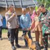 Pasutri di Panca Lautang Tinggal di Gubuk Reyot, Kapolres Sidrap Bangunkan Rumah Layak Huni