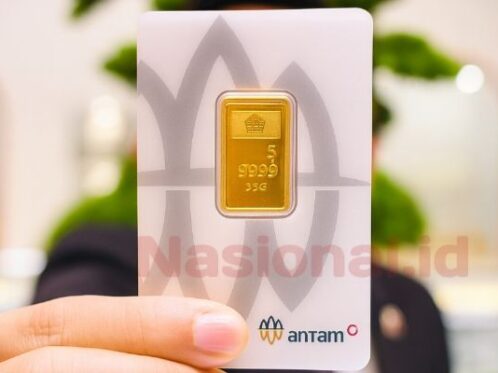 Harga Emas Antam Hari Ini Masih Tertahan, Buyback Justru Turun