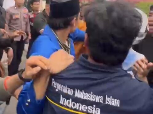 Penyebar Foto Aksi PMII Belum Ditangkap, Mahasiswa Kepung Polres Bulukumba