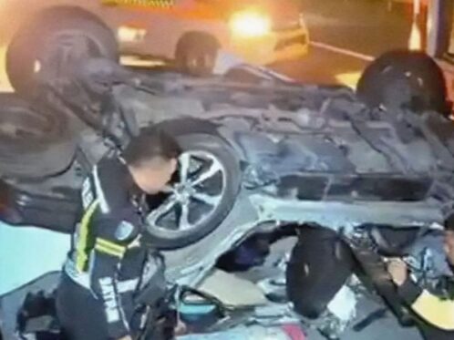 Kecelakaan Maut di Tol Pekanbaru-Dumai, Ambulans Bawa Pasien Tabrak Truk, 3 Tewas