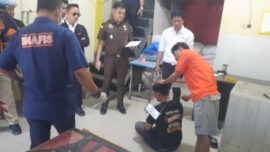 Polsek Tamalate Gelar Reka Adegan Suami Bunuh Istri di Makassar