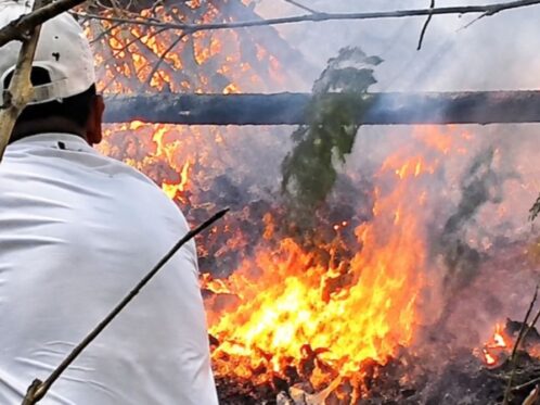 Dicari Presiden Prabowo Saat Rakornas, Gubernur Jabar Ternyata Sedang Berjibaku Padamkan Kebakaran Gunung Ciremai